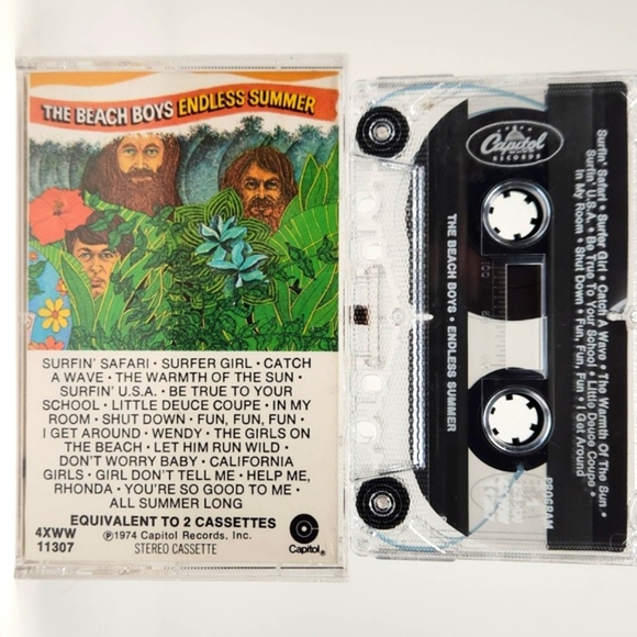 The Beach Boys Endless Summer Cassette MInt Condition - Picture 11 of 16